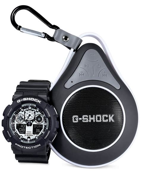 G-Shock GA100BW-1ABT Box Set with Bluetooth Speaker - G-Central G-Shock ...