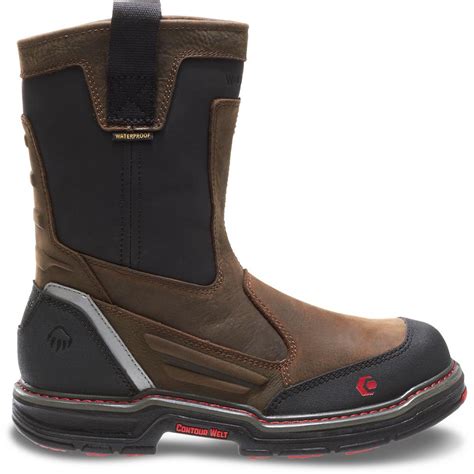 Wolverine Men's Overman Waterproof Wellington Work Boots - Composite ...