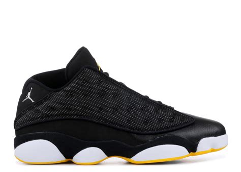 Air Jordan 13 Low Black Varsity Maize 310810-001 Release Date - SBD