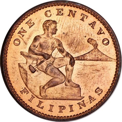 1903-1936 Once Centavo (US Administration)