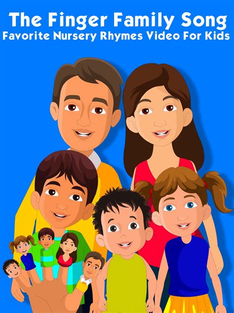 Finger Family Clipart Image