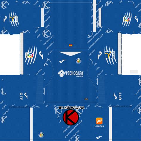 Getafe CF 2019/2020 Kit - Dream League Soccer Kits - Koleksi KIT DLS ...