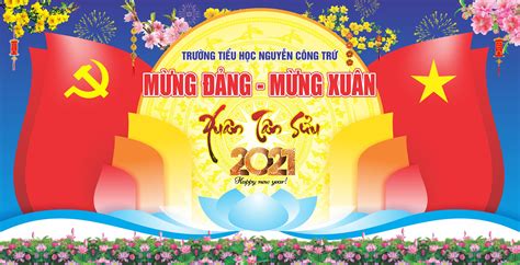 Phông vector Mừng Đảng Mừng Xuân Tân Sủi 2021 | Market Chúc Mừng Năm ...