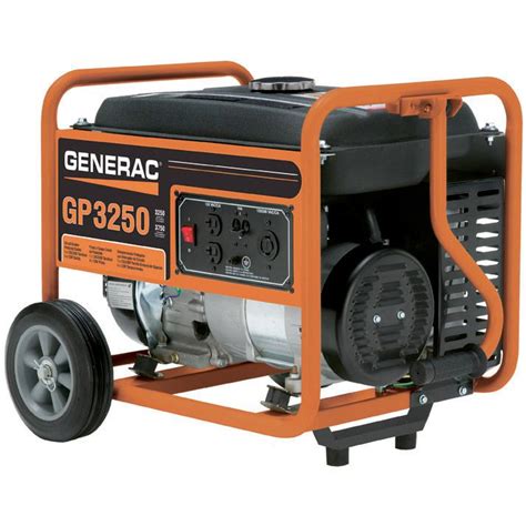 Amazon.com: Generac 5982 GP3250 3,250 Watt 206cc OHV Portable Gas ...