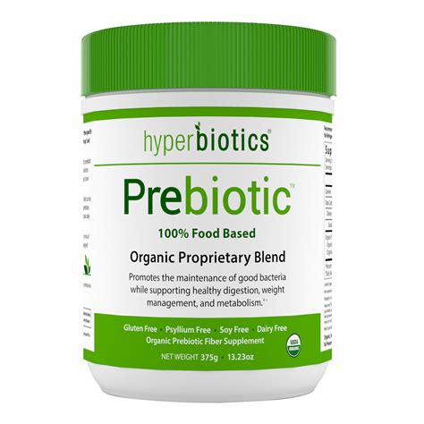 Hyperbiotics Organic Prebiotic Fiber Powder, 13.23 Oz - Walmart.com