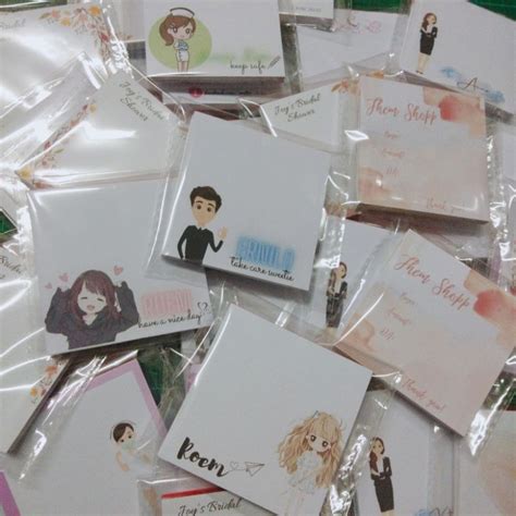 CUSTOMIZED / PERSONALIZED NOTEPADS (BROCHURE B) | Shopee Philippines