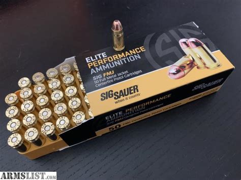 ARMSLIST - For Sale: 357 sig ammo