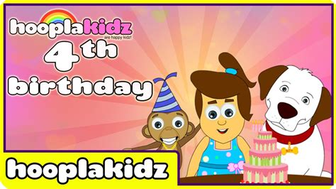 Happy Birthday Song | Kids Song | HooplaKidz - YouTube