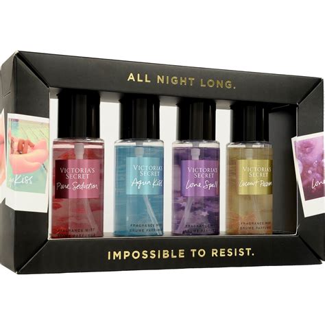 Victoria's Secret Assorted Mini Mist 4 Pc. Gift Set | Mist & Lotion ...