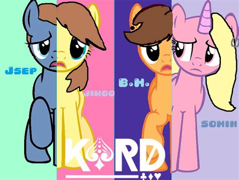 kard fan art chibi , My little pony kpop by sugabfoxy021 on DeviantArt