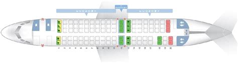 Seat Map and Seating Chart Fokker F100 Virgin Australia Regional ...