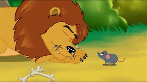 Le Lion et Le Rat + 6 Fables de La Fontaine | Dessin Animés | Poésie ...