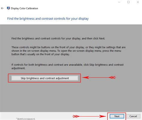 Adjust Brightness and Contrast on Windows 10 Desktop