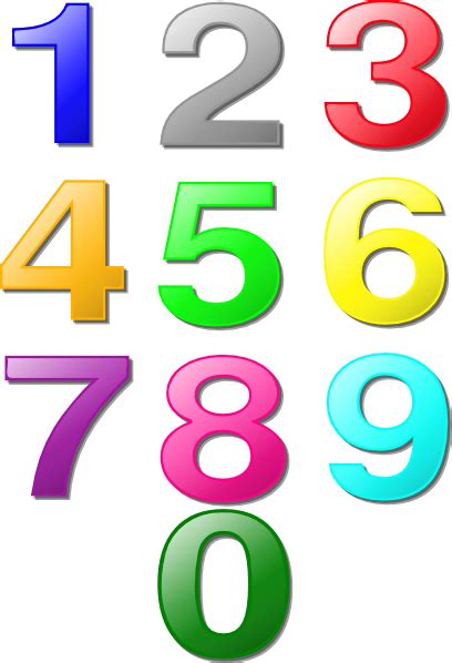 Clip art numbers 1 clipart clipart kid 5 – Clipartix