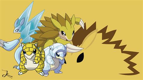 Sandshrew evolution background/wallpaper by Jaceymon on DeviantArt