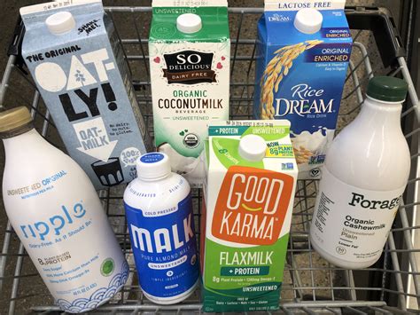 Going nuts about milk? Here’s what you need to know about plant-based milk alternatives ...