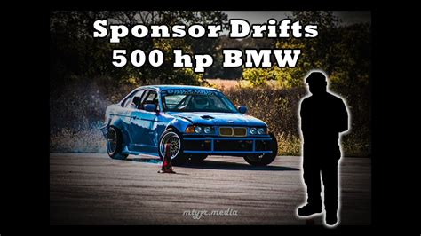 Sponsors First Time Drifting Comp Car - YouTube