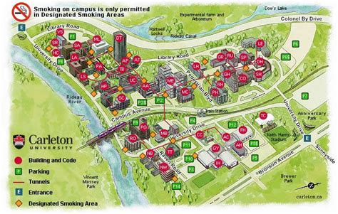 Map Of Carleton University – Verjaardag Vrouw 2020