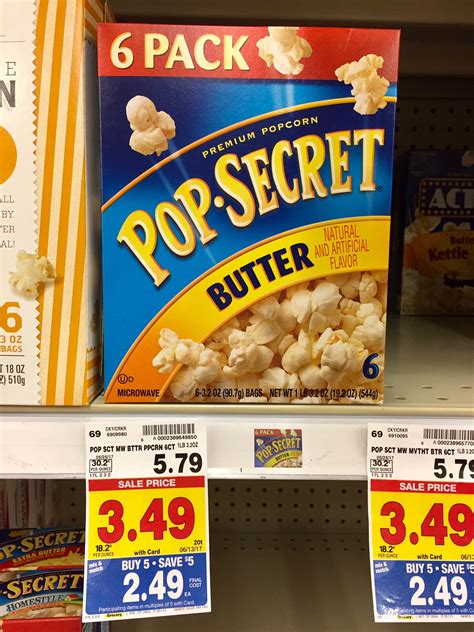 Pop Secret Popcorn just $1.74 - Kroger Couponing