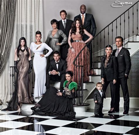 identity ink: The Kardashian Christmas Card