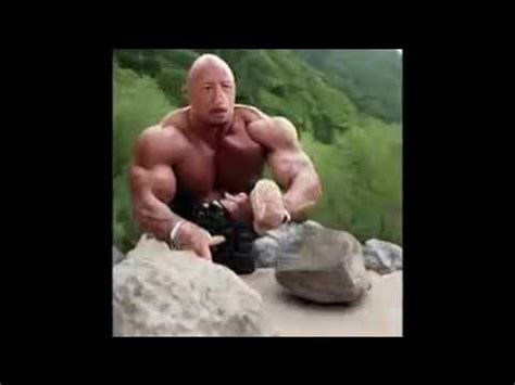 the rock eating rocks - YouTube