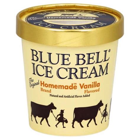 Blue Bell Homemade Vanilla Pint - GJ Curbside