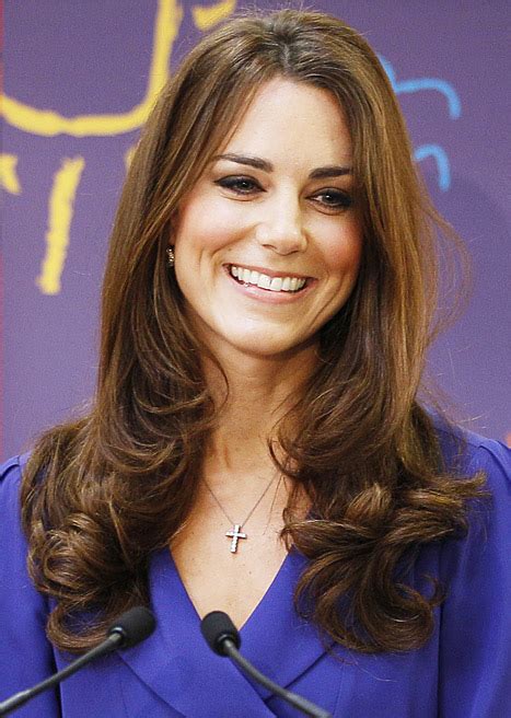 European Asian Hairstyle: Princess Catherine Long Hairstyles