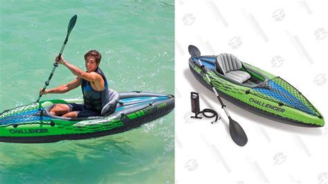 Pay Less Than Ever For This Inflatable Intex Kayak