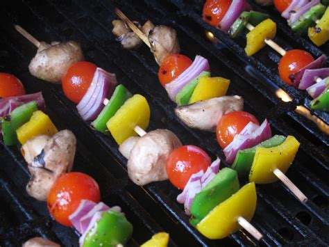 Recipe: Grilled Vegetable Skewers - Toby Amidor Nutrition