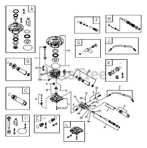 Troy-Bilt 1902-0 - Troy-Bilt 2,350 PSI Pressure Washer Pump Parts Lookup with Diagrams | PartsTree