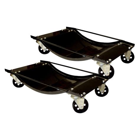 Black Bull 2-Piece Steel Car Dolly Set - Walmart.com