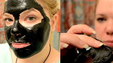 DIY Blackhead Removal Mask - Charcoal and Glue - OUCH! - YouTube