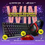 Win ASUS ROG Gaming Peripherals Worth over $750 from ASUS ROG & Centre Com - OzBargain Competitions