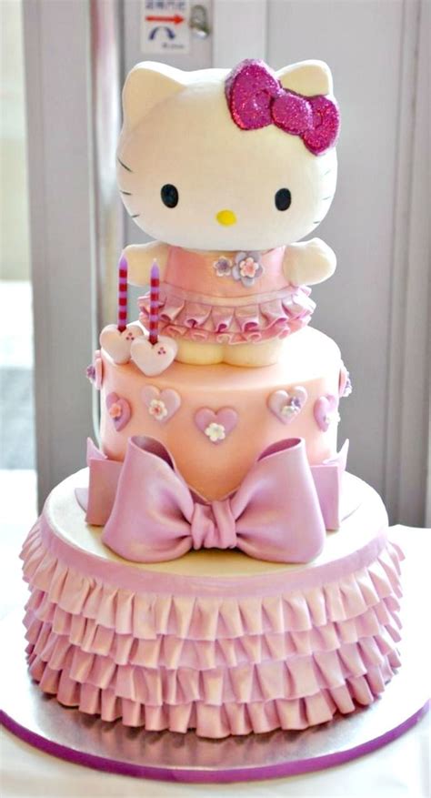 27+ Creative Image of Hello Kitty Birthday Cake - davemelillo.com | Doğumgünü pastaları ...