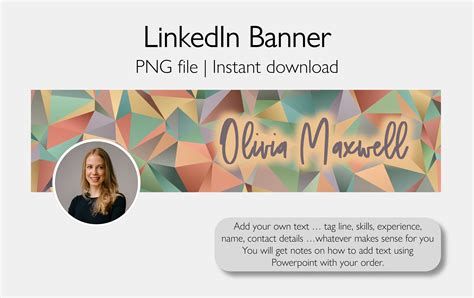 LINKEDIN BANNER for your LinkedIn personal profile Reflect | Etsy