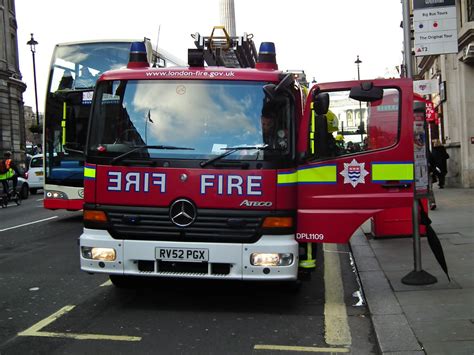 London Fire Brigade incident on Whitehall (2) | kenjonbro | Flickr