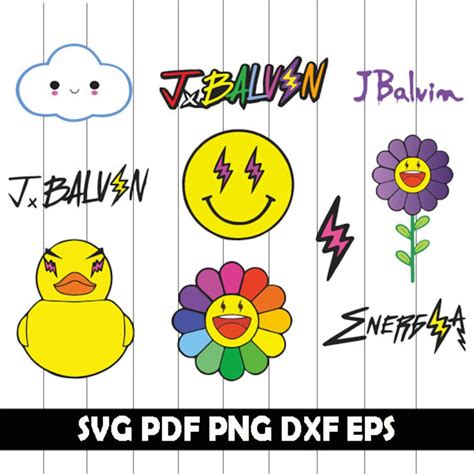 J Balvin logo bundel SVG J Balvin Svg J Balvin png J Balvin - Etsy België