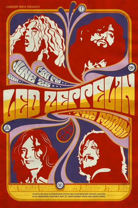 Led Zeppelin fan art on Behance | Music concert posters, Rock poster ...