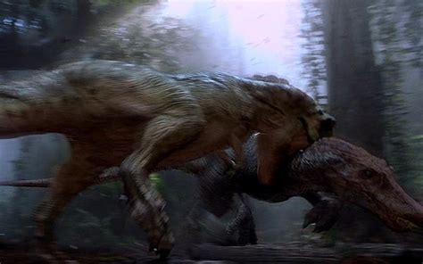 Tyrannosaurus Rex fighting Spinosaurus | Jurassic Park III (… | Flickr