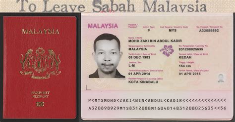 Malaysia International Passport — Model I 2014 — 2016 Icao | Free Hot ...