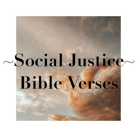 Pin on ~Social Justice Bible Verses~