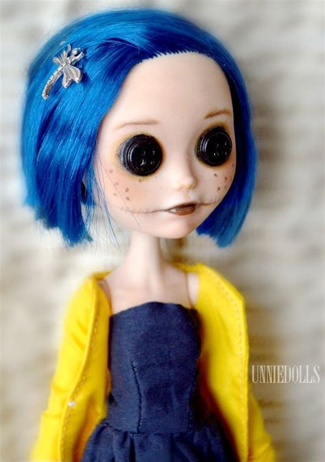 Coraline with button eyes (Customized Ever After High doll) by ...