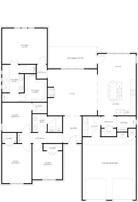 Vista Floorplan - A - Ventura Homes