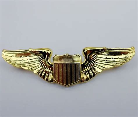 US NAVY PILOT WINGS BADGE US MILITARY AVIATOR BADGE PIN INSIGNIA World ...