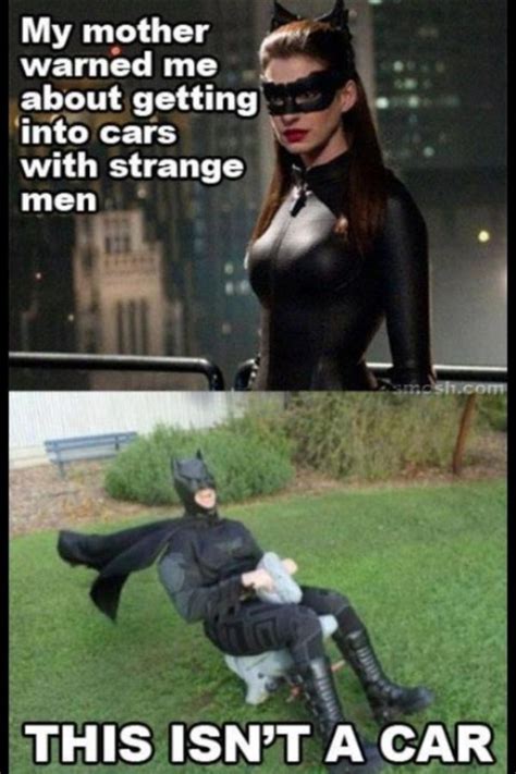 Funny batman and catwoman ref from dark knight rises | Batman funny, Batman quotes funny, Batman ...