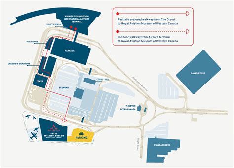 Location, Hours & Parking - Royal Aviation Museum of Western Canada