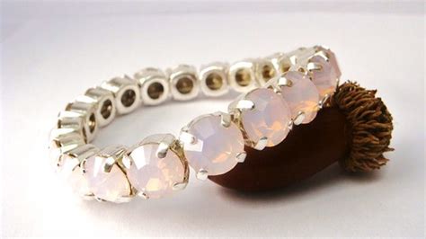 Swarovski Tennis Bracelet in Rose Water Opal | Swarovski Cry… | Flickr