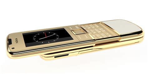 Gold nokia 8800 model - TurboSquid 1432683