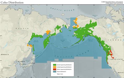 Atlas of Pacific Salmon: Coho Distribution - Wild Salmon Center