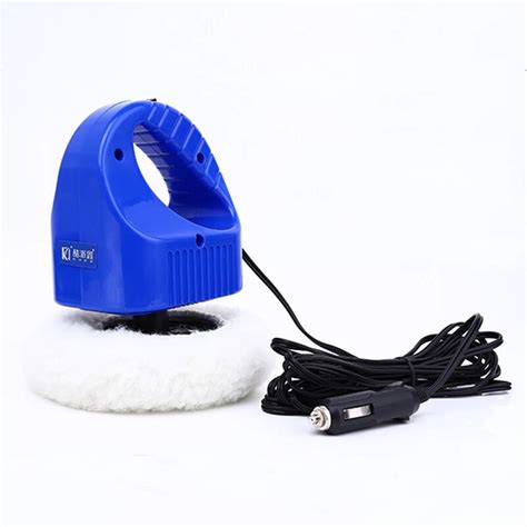 Universal 12V Mini Car Waxing Polishing Buffing Machine Portable Hand Auto Polisher Car Care ...